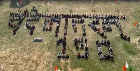 Did Prisoners at Shyalwas Jail Form a Human Chain to Celebrate ‘Vande Mataram’?