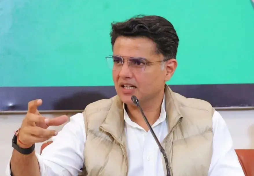 Rajasthan: Sachin Pilot Critiques BJP's 'Double Engine' Governance on Numerous Fronts