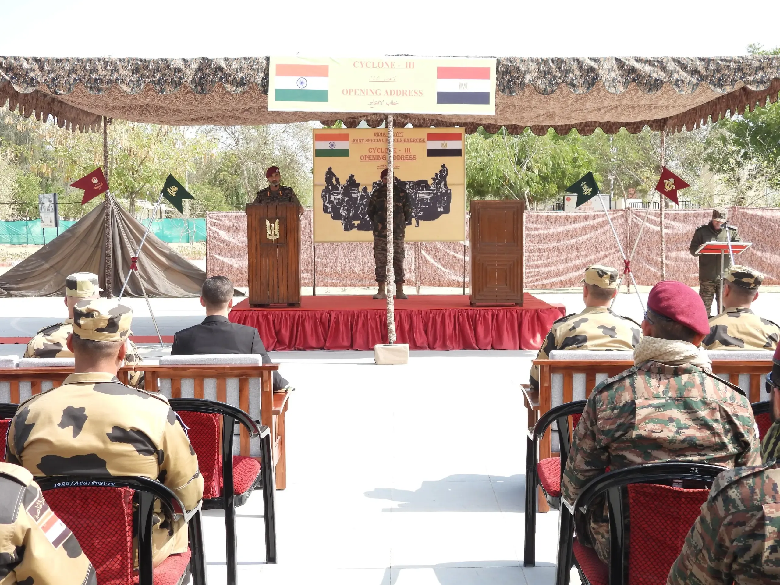 Rajasthan: India and Egypt's Special Forces Launch Exercise ‘Cyclone III’