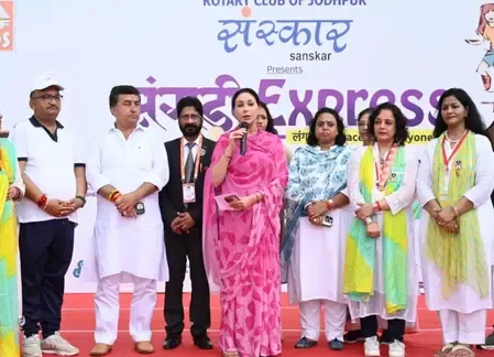 क्या जोधपुर की 'लंगड़ी एक्सप्रेस' में उपमुख्यमंत्री दीया कुमारी का योगदान प्रेरणादायक है?