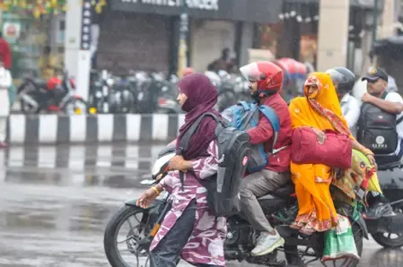 Did Rajasthan welcome the New Year with rain and hailstorms?