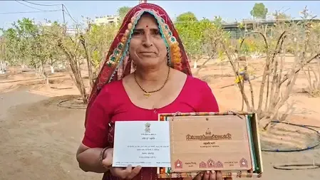 How Did a Rajasthan Woman Cultivate Apples in Arid Land and Receive an Invite from Rashtrapati Bhawan for Republic Day?