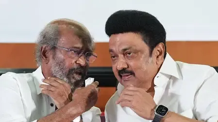 Rajinikanth meets Stalin after DMK's 59-seat defeat in Tamil Nadu polls