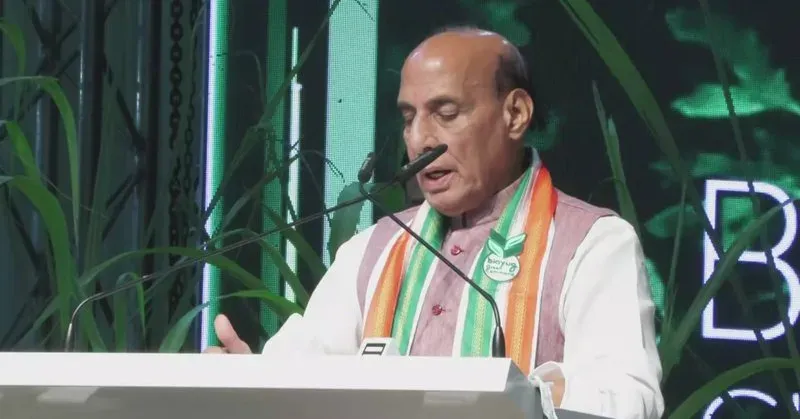 Rajnath Singh addresses BioYug Environment Day event in Lucknow