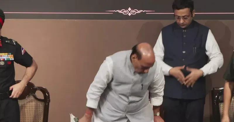 Rajnath Singh Addresses BRO Tech Symposium in New Delhi