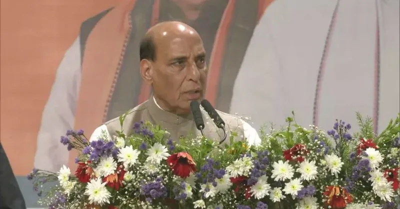 Rajnath Singh Addresses Viksit Bharat Sammelan in Secunderabad