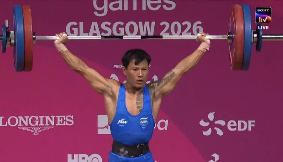 Rajnath Singh Congratulates Rishikanta Singh on CWG 2026 Silver