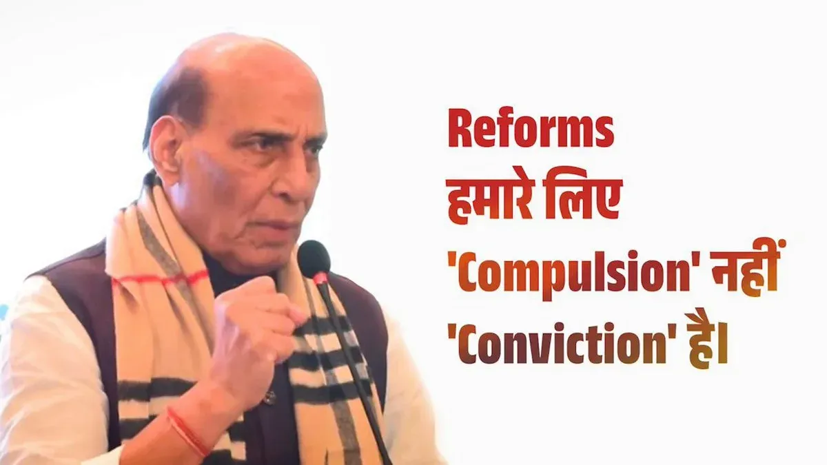 Rajnath Singh: GST Is Conviction, Not Compulsion