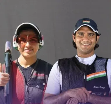 Rajnath Singh hails Kynan, Neeru's Asian Games Trap Mixed Team Gold
