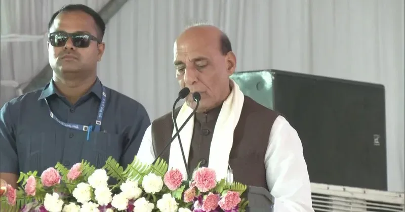Rajnath Singh inaugurates Navy Shaurya Vatika in Lucknow