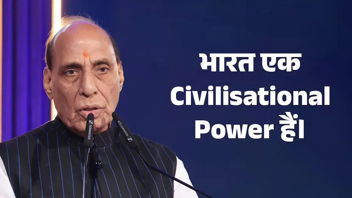 Rajnath Singh: India a Civilisational Power, Not Status Quoist