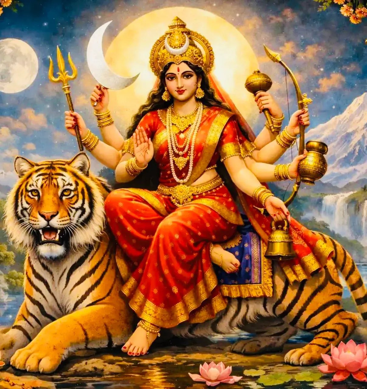 Rajnath Singh offers Navratri greetings on Maa Chandraghanta day