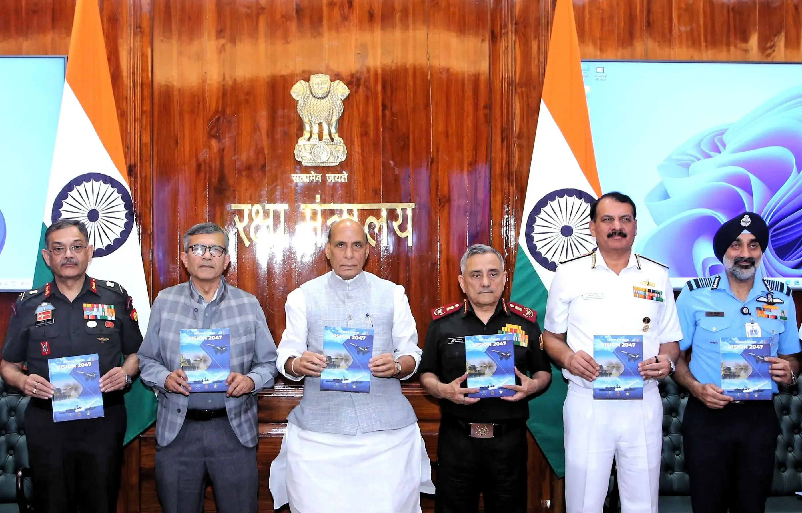 Rajnath Singh Unveils Vision 2047 for a Modern Military