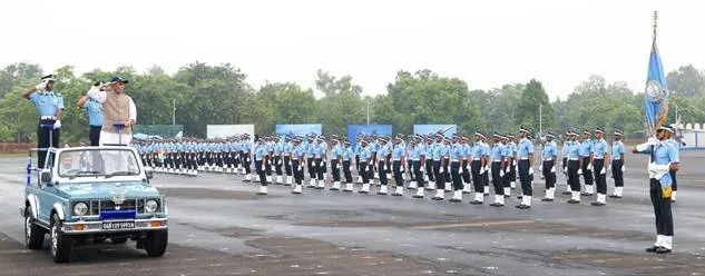 Rajnath Singh commissions 231 cadets at Air Force Academy Dundigal, first NDA women batch wings