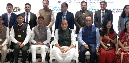 Rajnath Singh reviews 16 defence PSUs, orders five-year self-reliance roadmap