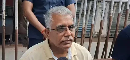 'राजनीति से प्रेरित था नीट मुद्दे पर प्रदर्शन', दिलीप घोष का सवाल- 'पंजाब और कर्नाटक पर क्यों खामोशी'