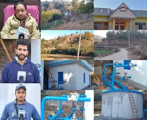 Residents of Rajouri Celebrate as Jal Jeevan Mission Approaches Completion in the Border District