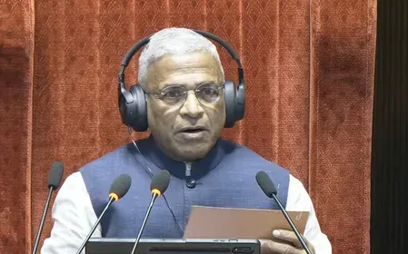 Rajya Sabha adjourned over Vande Mataram Bill as Opposition protests