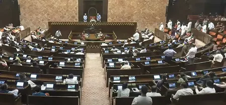 Why Was the Rajya Sabha Adjourned Until 2 PM Amid Uproar?