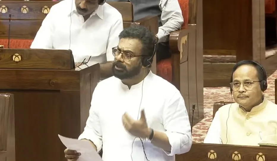 Rajya Sabha adjourned over 'Lungiwala' remark row targeting CPI(M)'s John Brittas