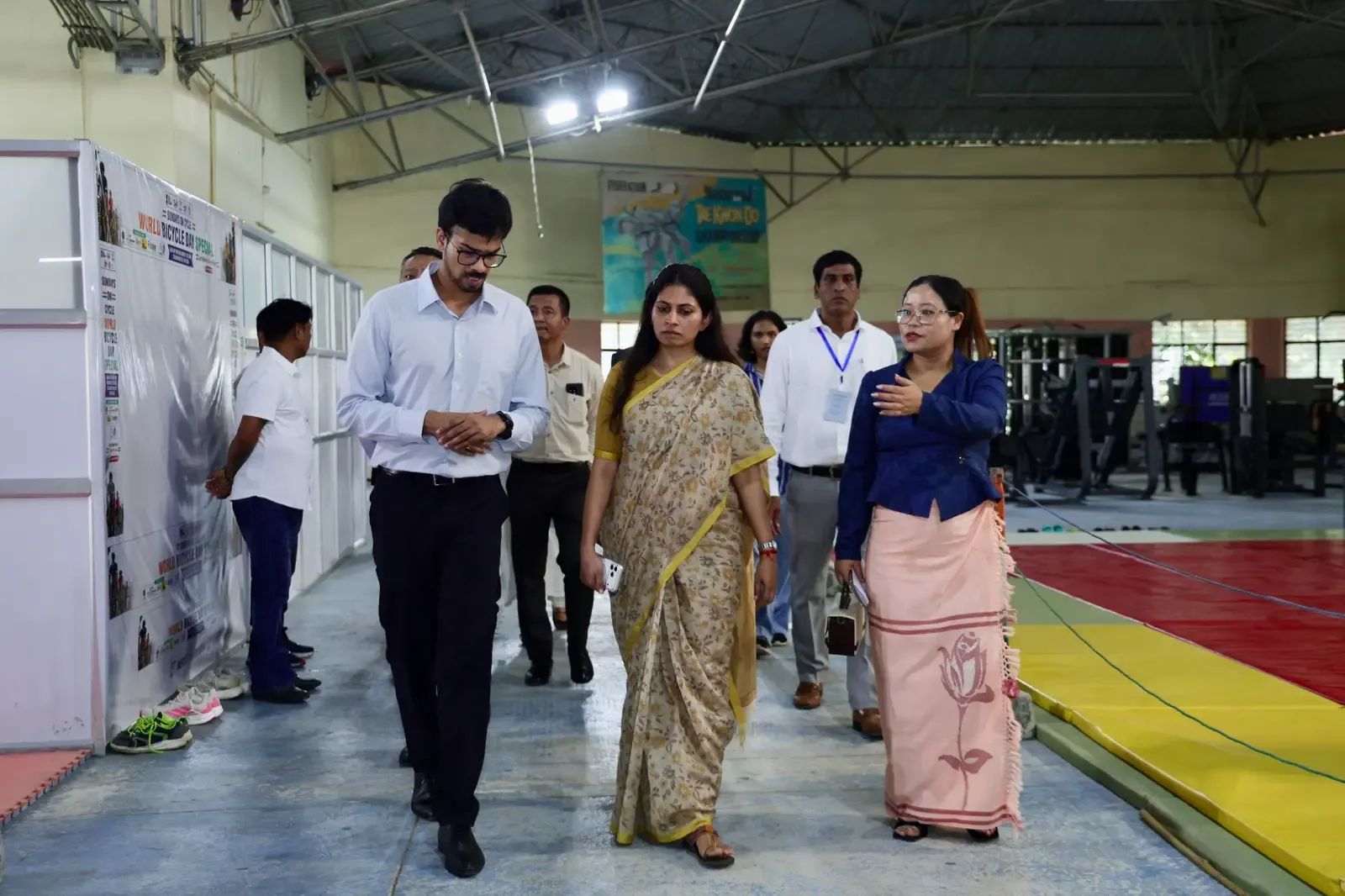 रक्षा खडसे का आइजोल दौरा: मिजोरम में स्पोर्ट्स इकोसिस्टम की समीक्षा, साई सेंटर में एथलीटों से मुलाकात
