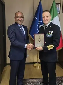 इटली में रक्षा उत्पादन सचिव की महत्वपूर्ण बैठक से बढ़ा भारत-इटली रक्षा सहयोग