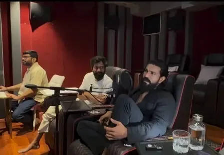Ram Charan Kicks Off Dubbing for Anticipated Film 'Peddi'