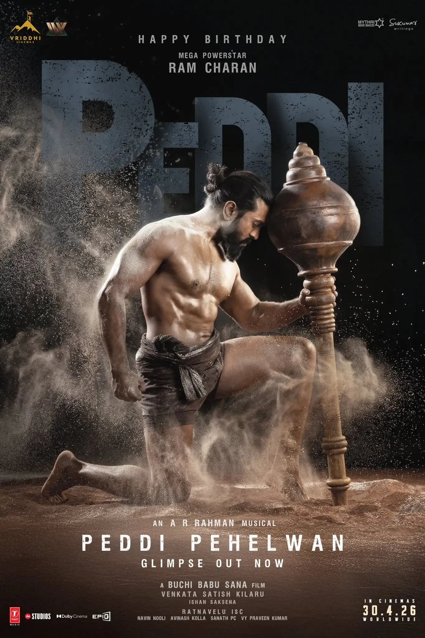 Ram Charan Shares Exciting News on 'Peddi'; Talkie Portions Complete!