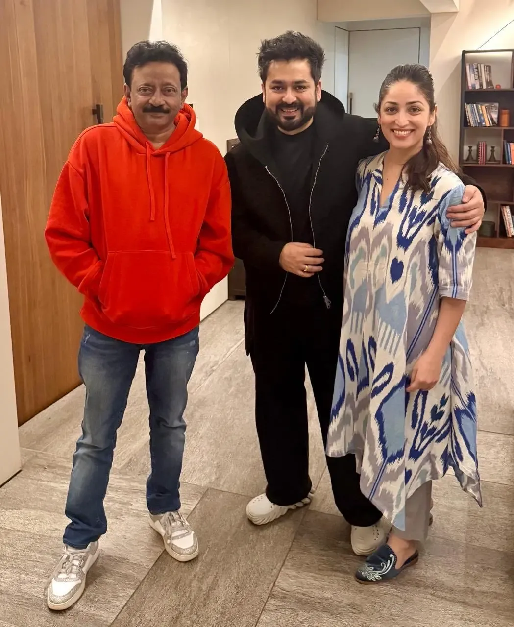 Ram Gopal Varma's Encounter with Power Couple Aditya Dhar & Yami Gautam