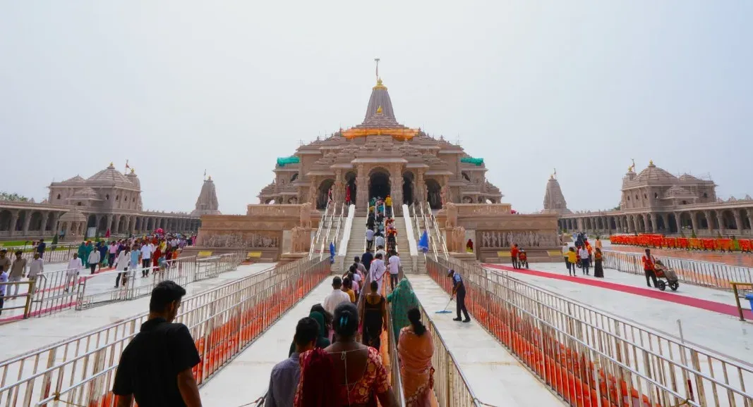 Ram Mandir Trust releases new photos as Ayodhya pilgrims remain steady