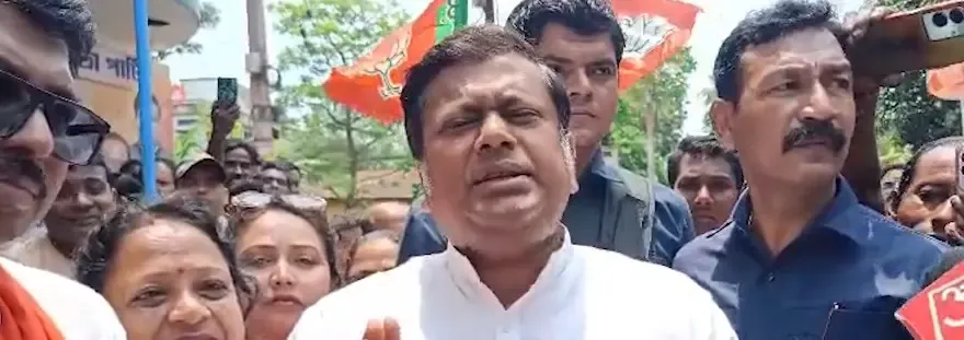 West Bengal election trends: BJP leads 127 seats, Sukanta Majumdar declares 'Ram Rajya'
