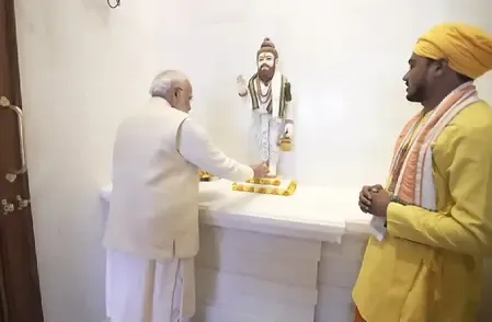How Did PM Modi's Visit for the Ram Temple Dhwajarohan Utsav Unfold?