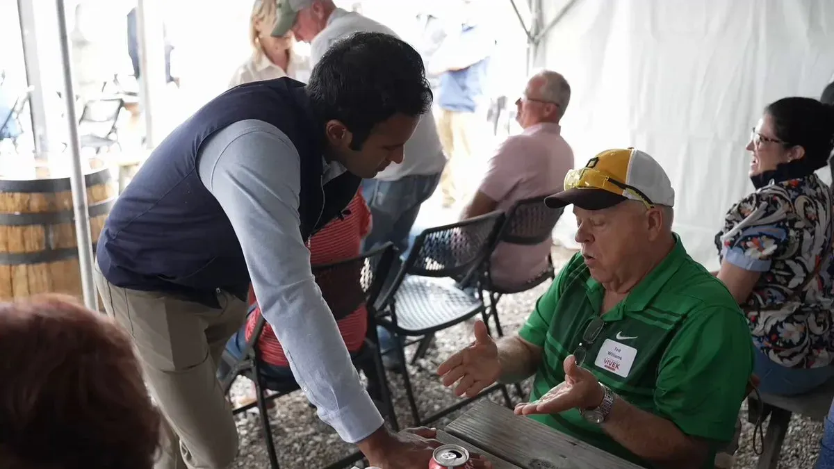 Ramaswamy Eyes Ohio Governor Race, Vows High-Paying Jobs