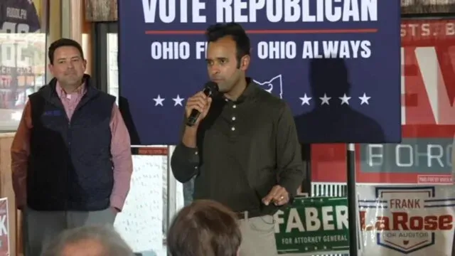 Ramaswamy pushes crime, taxes, Medicaid fraud as vote drivers