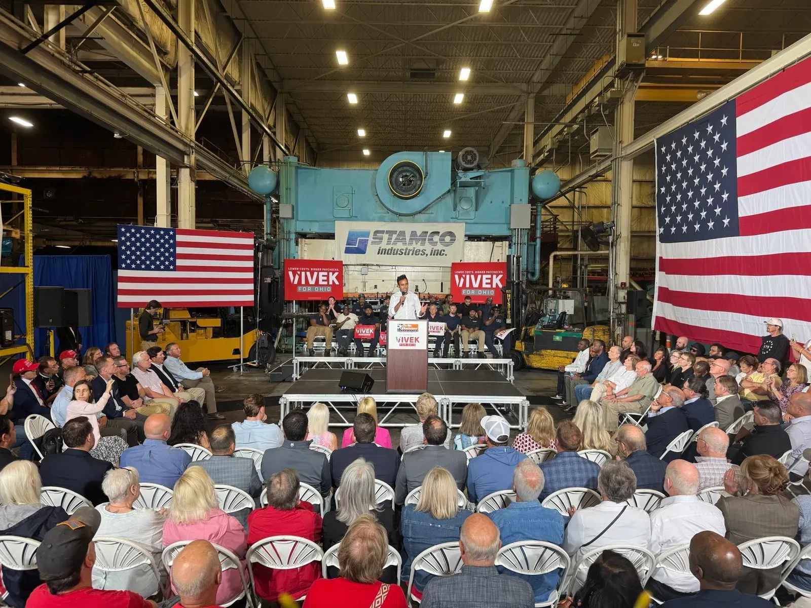 Ramaswamy Rallies Ohio Manufacturers for 2026 Campaign Push