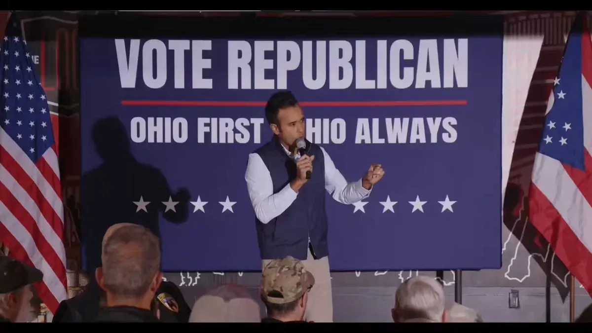 Ramaswamy urges Ohioans to vote: 'Ohioans First'