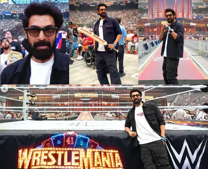 Rana Daggubati Creates Milestone as First Indian at WrestleMania