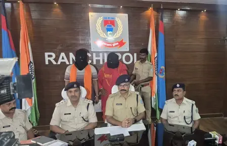 रांची में नाबालिग की हत्या: लड़के से दोस्ती के चलते पिता-पुत्र गिरफ्तार