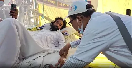 रांची में विधानसभा घेराव के लिए जुट रहे छात्र, अनशन पर बैठे देवेंद्र नाथ महतो बोले- 'आज क्रांति का दिन'