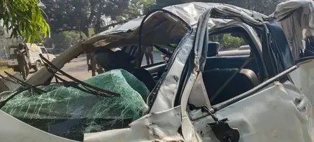 क्या रांची में अनियंत्रित होकर डैम में गिरी कार से तीन पुलिसकर्मियों की मौत हुई?