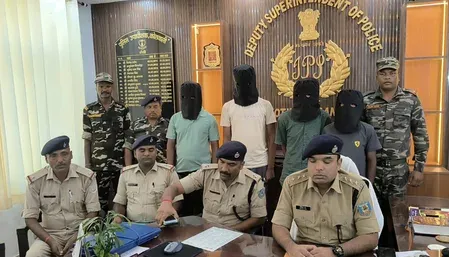 रांची में राजनीतिक कार्यकर्ता की हत्या की साजिश नाकाम, पुलिस ने 4 आरोपी USA-निर्मित पिस्टल सहित दबोचे
