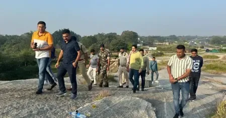 रांची में पुलिस के साथ मुठभेड़ में एक अपराधी घायल, दो अन्य गिरफ्तार, कई हथियार बरामद