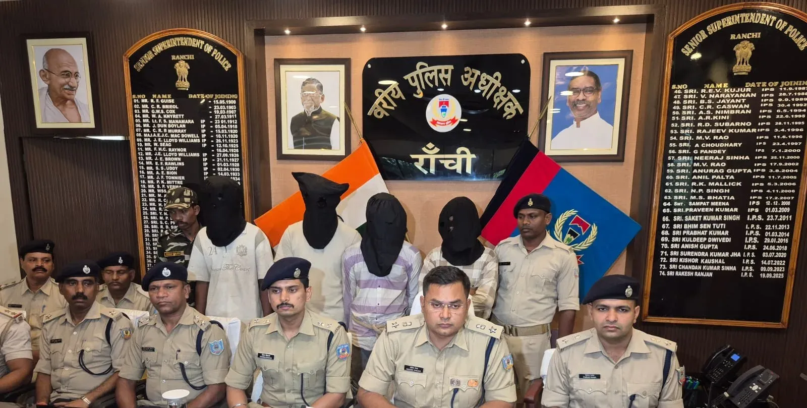 Ranchi police bust cyber fraud racket, arrest 5, seize 50 passbooks