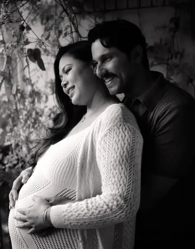 Warmth and Anticipation: Randeep Hooda and Lin Laishram's Maternity Photoshoot