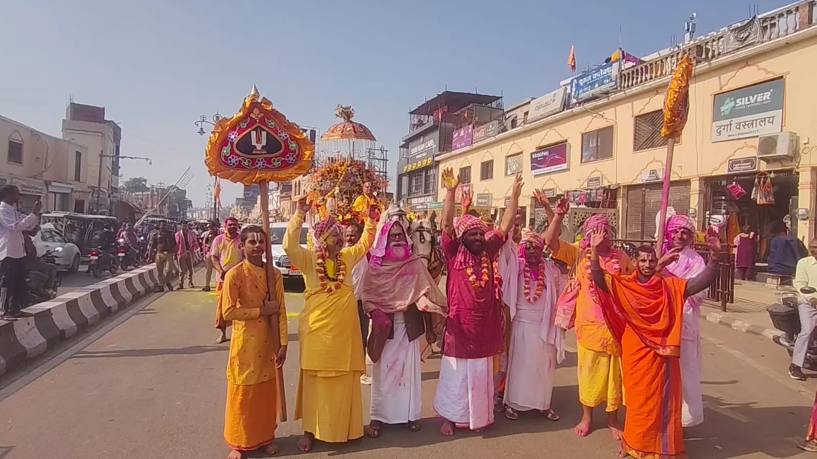 Rangbhari Ekadashi Ignites Holi Celebrations in Ayodhya, Sambhal, and Vrindavan