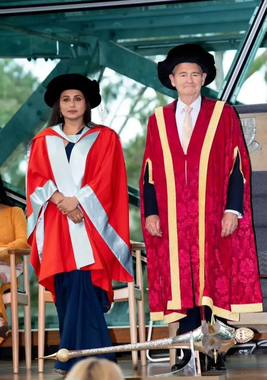 Rani Mukerji gets honorary doctorate from La Trobe University, breaks down in tears