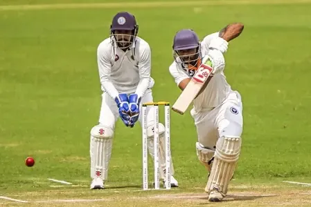 Ranji Trophy Final: Paras Dogra Penalized for Head-Butting K.V. Aneesh