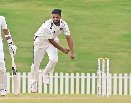 Karnataka's Steady Progress: 35/1 at Lunch on Day 3 of Ranji Trophy Final