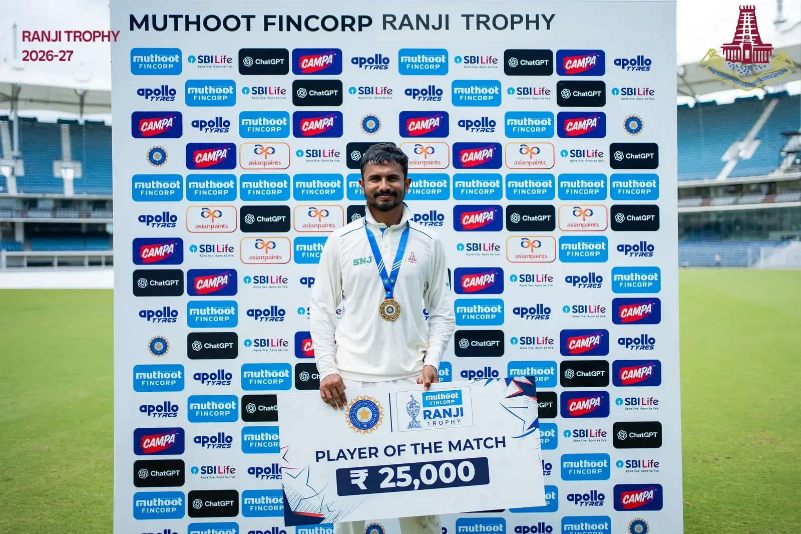 Ranji Trophy 2026: Sai Kishore's 10-wicket haul fires Tamil Nadu to innings win