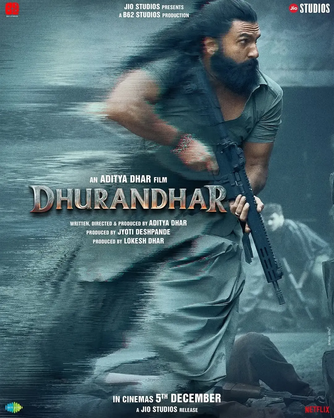 Will Ranveer Singh Embrace the Title of 'The Wrath of God' in the New Poster for Dhurandhar?